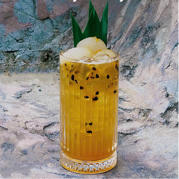 Trà chanh dây chôm chôm