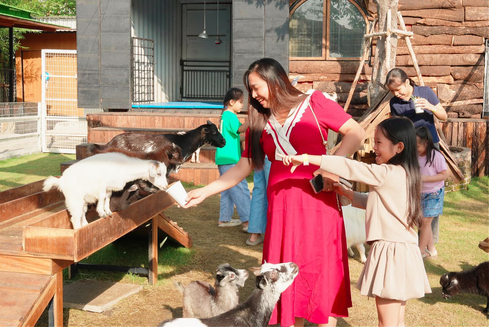 Lối đi trải nghiệm tại Ông Quan Farm